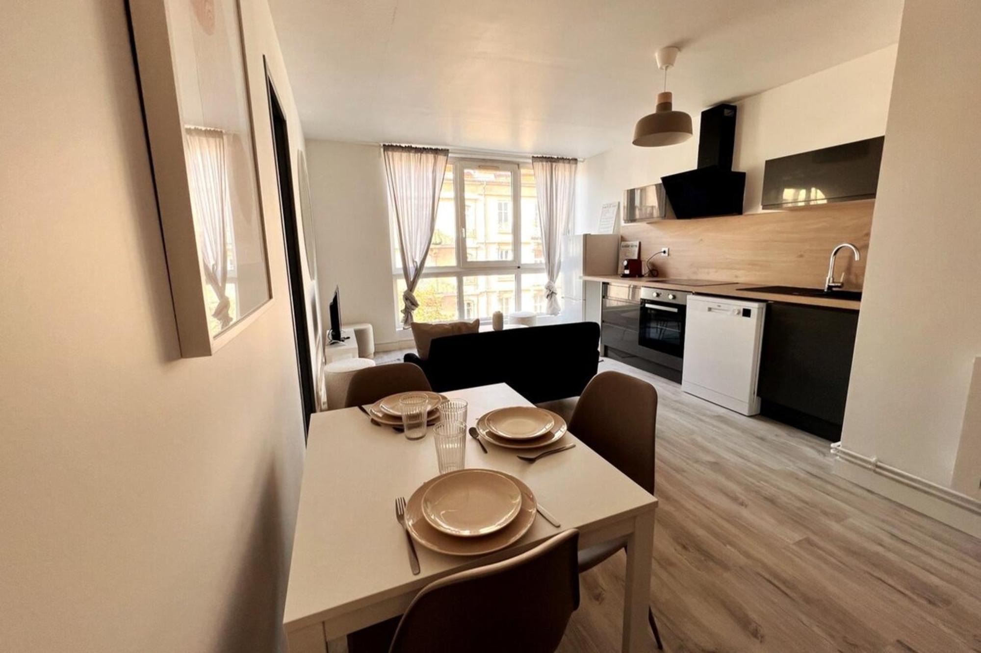 Nancy Centre Gare Appartement Renove 3 Chambres Экстерьер фото